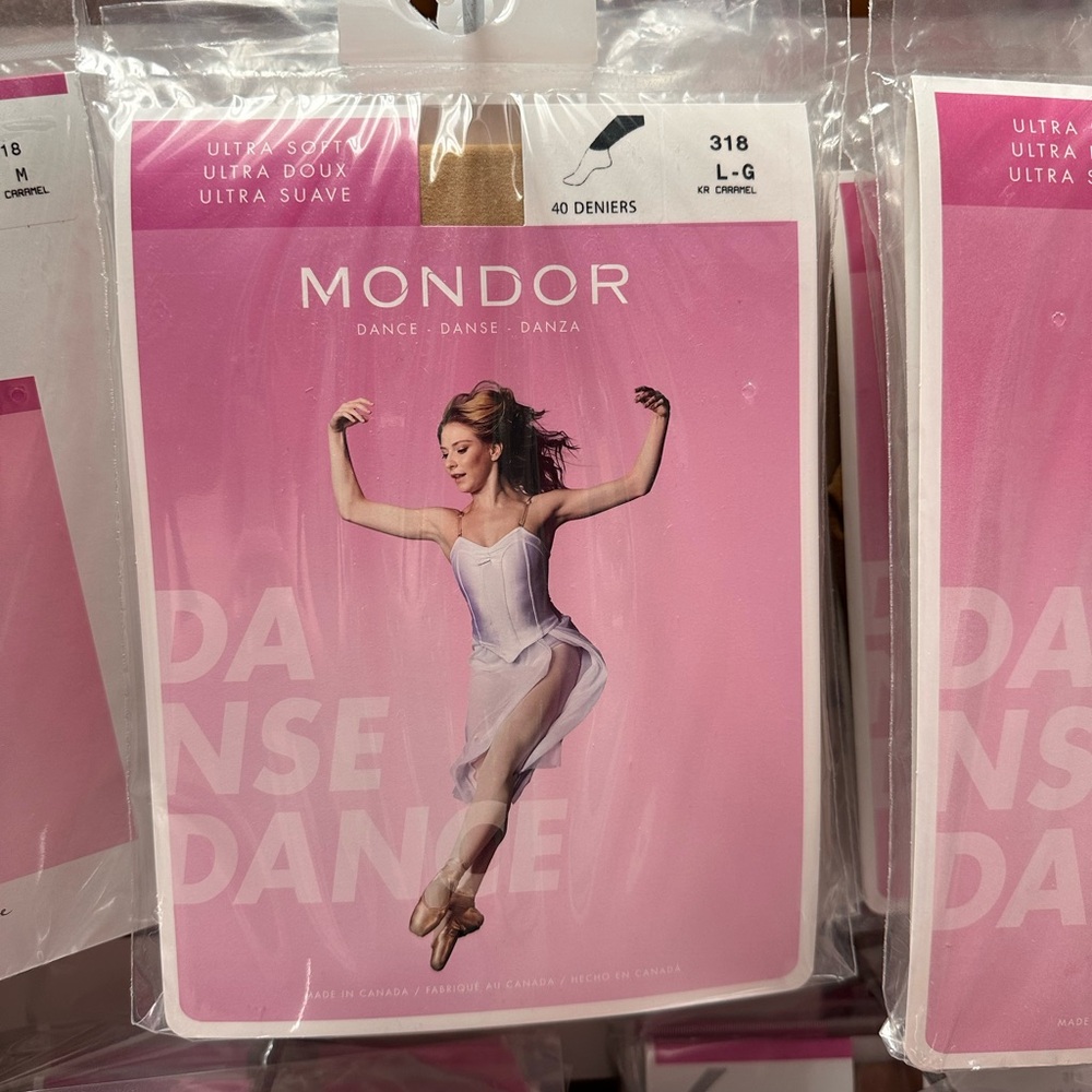 Mondor Footless Caramel Tights